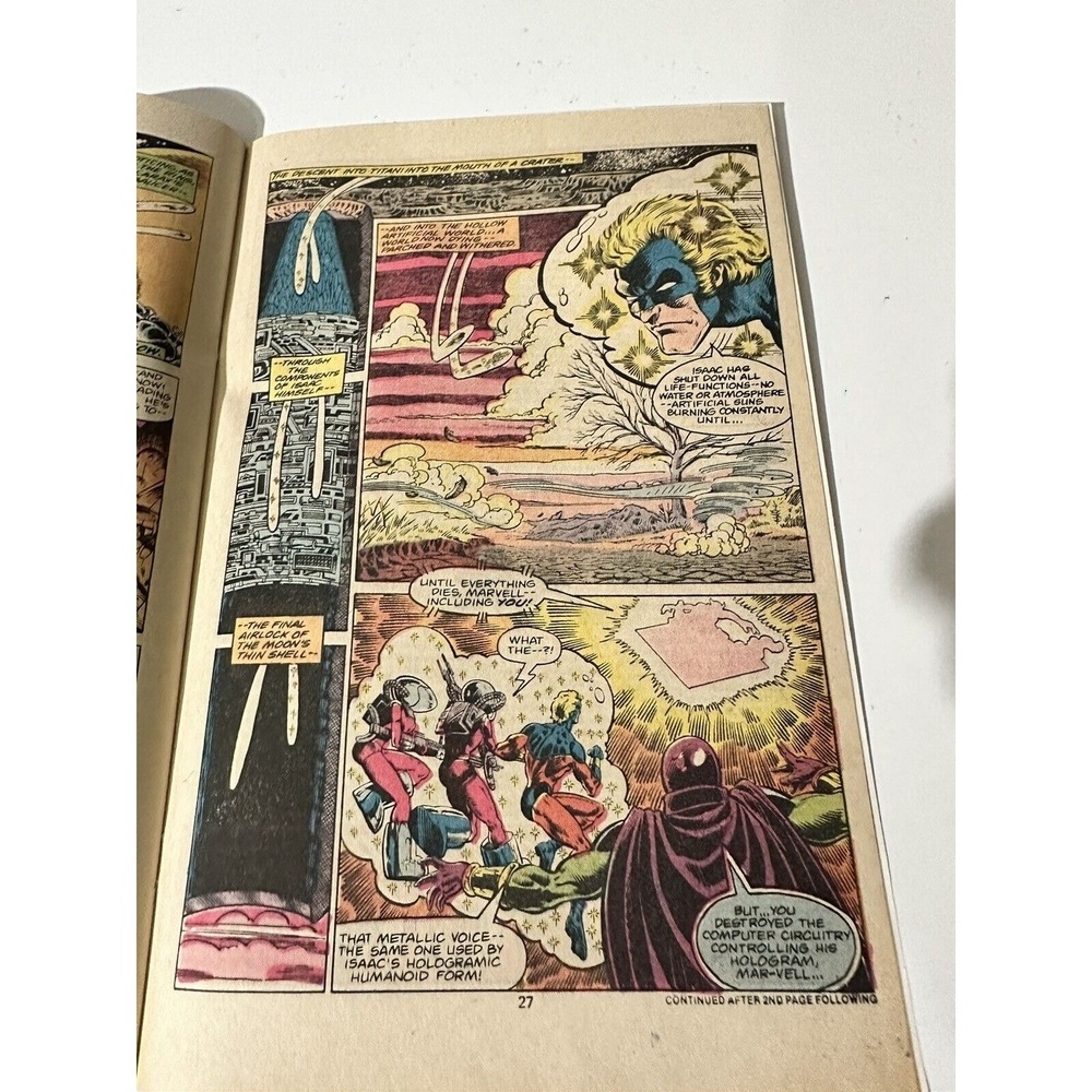 Marvel Spotlight On Captain Marvel #1 Number Marvel Comics 1979 - Picture 12 of 13